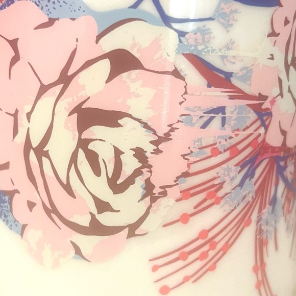 2023 Starbucks Floral Ceramic Tumbler w/ Silicone Lid โ Limited Edition - Picture 6 of 10